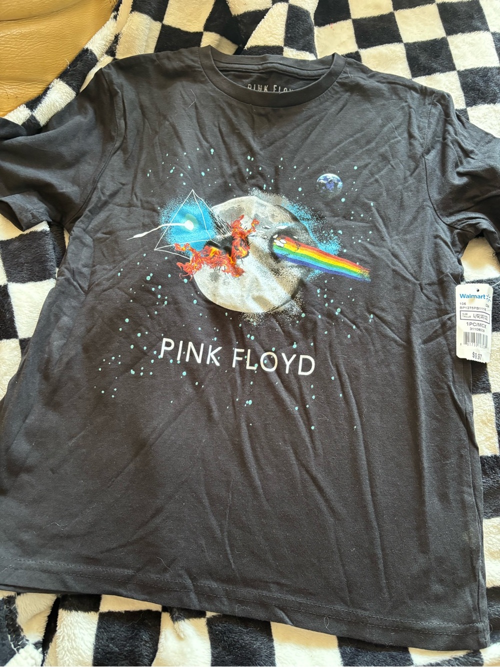 Nwt pink Floyd large 10/12 shirt
